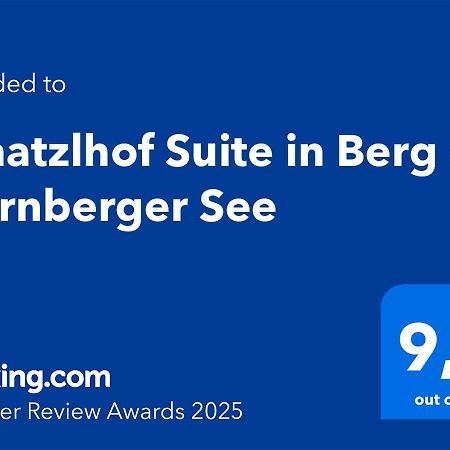 Schatzlhof Suite In بيرغ ام ستارنبيرغر المظهر الخارجي الصورة